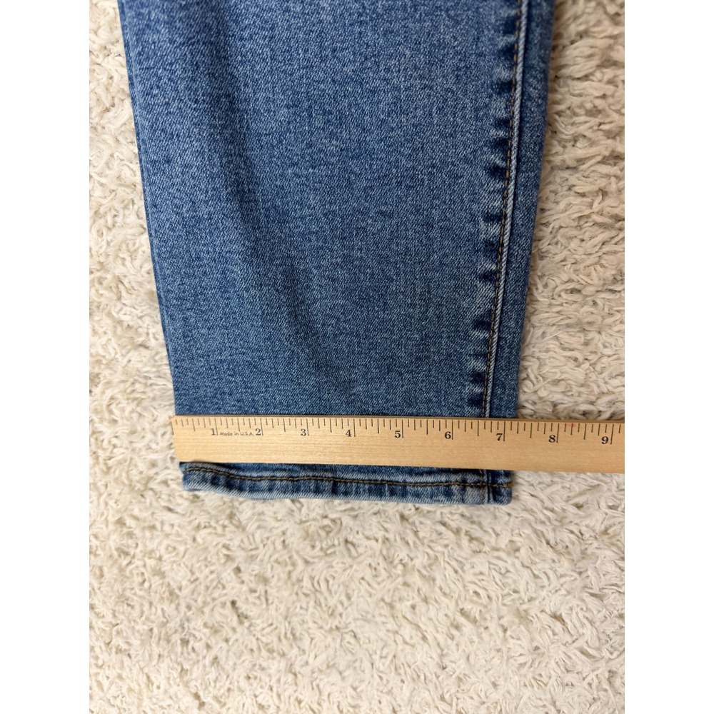 Levis Wedgie Straight Jeans Womens Size 32 Blue Button Fly High Rise Denim - Picture 2 of 10
